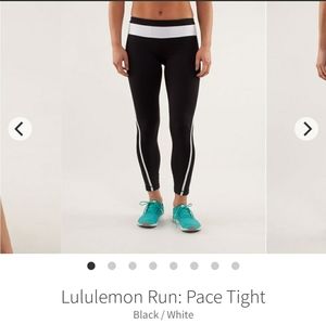 Lululemon Run: Pace tights